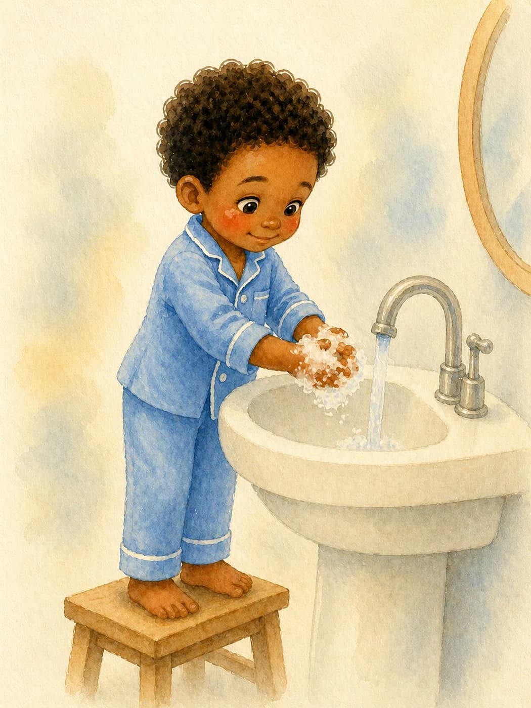 My Morning Routine, illustration for page 3