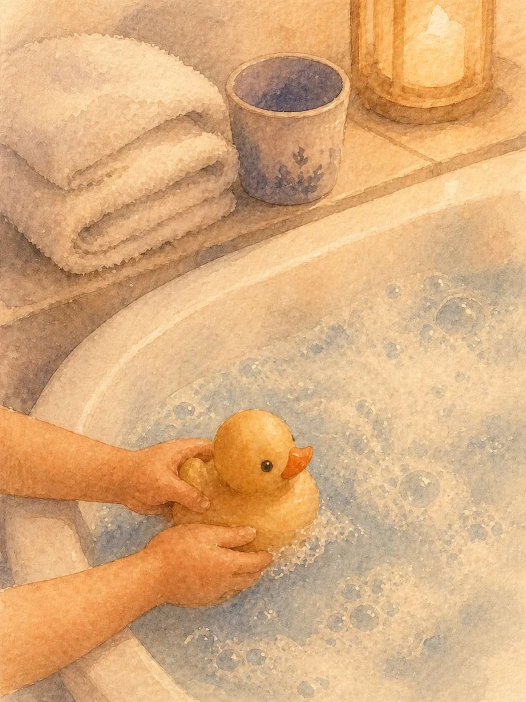 My Nighttime Routine, illustration for page 3