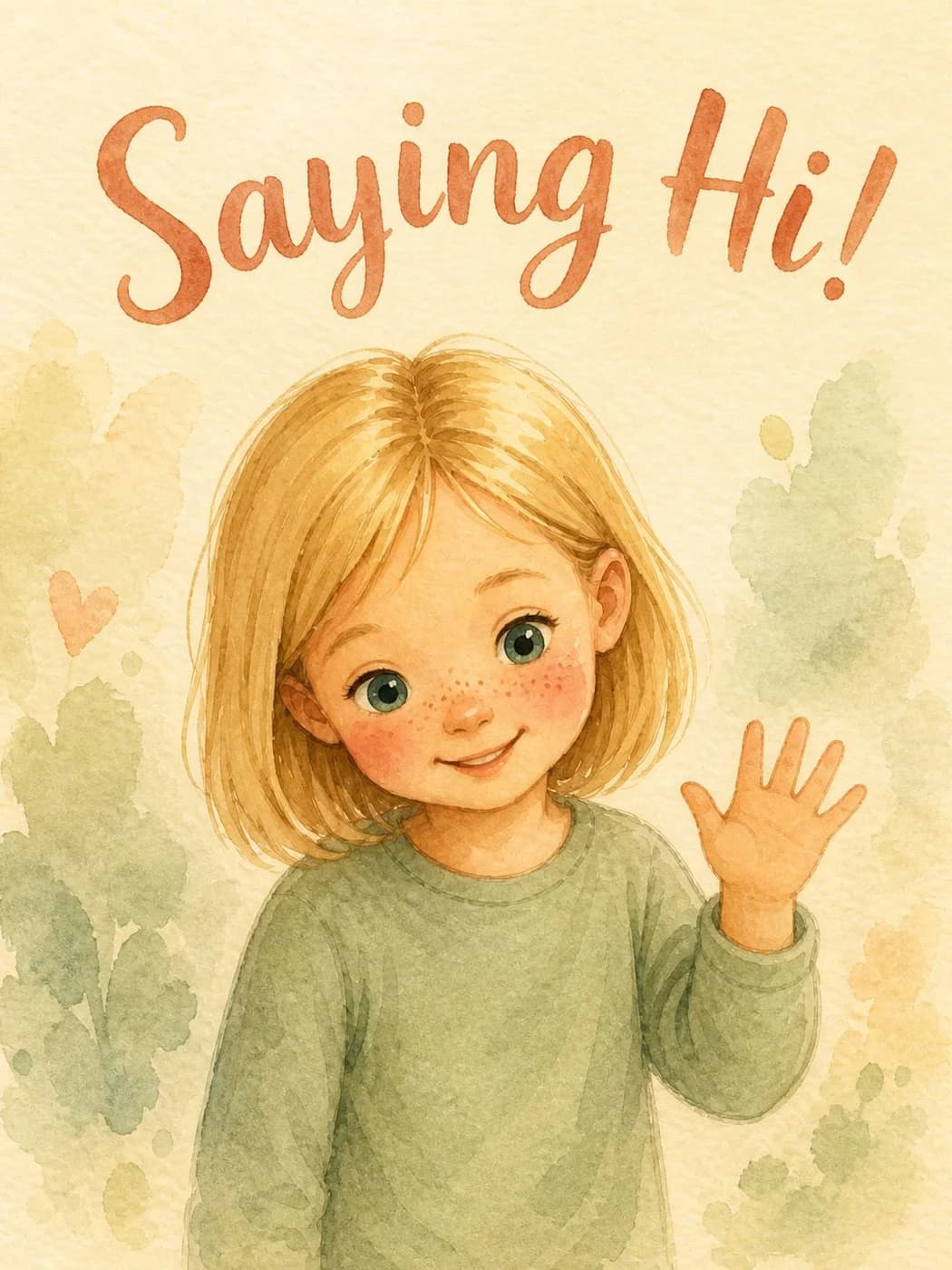 Saying Hi cover